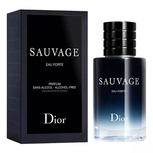 Christian Dior Sauvage Eau Forte Sans Alcool Alcohol Free Parfum 100ml